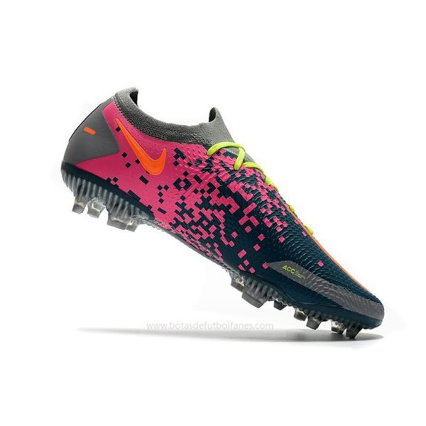 Nike Phantom Gt Elite Fg Gris Azul Rosado